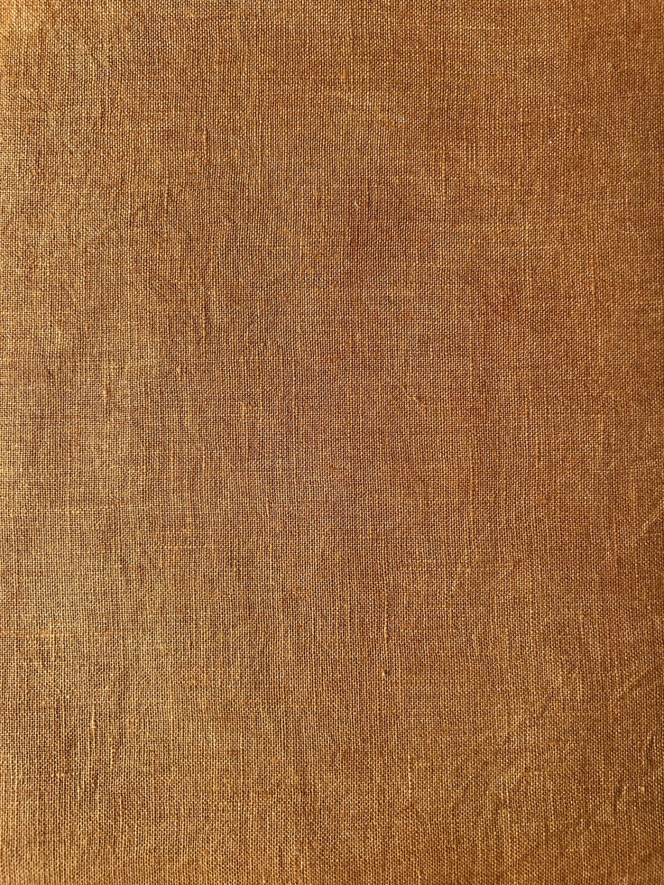 Textured linen — On mending